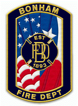 Bonham Fire Department Logo
