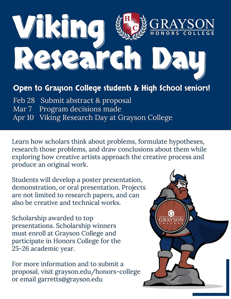 Viking Research Day Flyer (PDF)